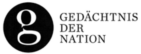 GEDÄCHTNIS DER NATION Logo (DPMA, 29.04.2011)