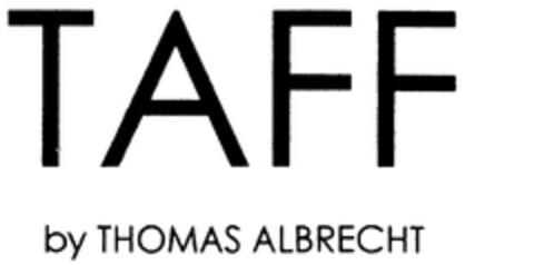 TAFF by THOMAS ALBRECHT Logo (DPMA, 20.12.2012)