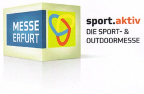 MESSE ERFURT sport.aktiv DIE SPORT- & OUTDOORMESSE Logo (DPMA, 03/06/2013)