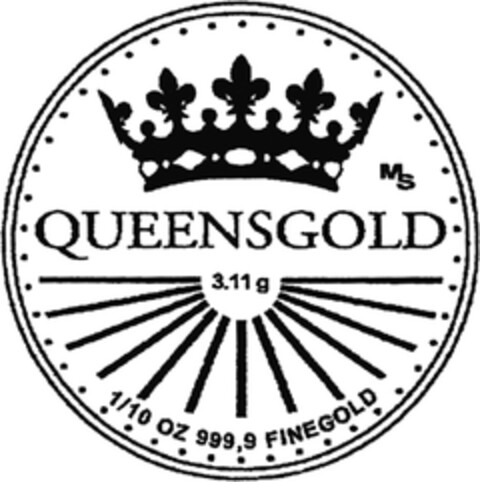 QUEENSGOLD Logo (DPMA, 19.12.2013)