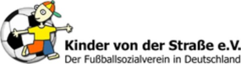 Kinder von der Straße e.V. Der Fußballsozialverein in Deutschland Logo (DPMA, 22.05.2014)