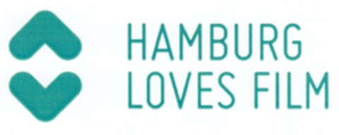 HAMBURG LOVES FILM Logo (DPMA, 10.07.2014)