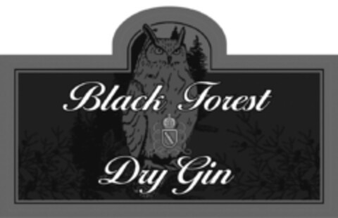 Black Forest Dry Gin Logo (DPMA, 28.01.2015)