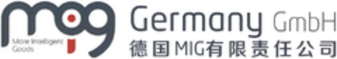 mog Germany GmbH More Intelligent Goods Logo (DPMA, 02/11/2015)