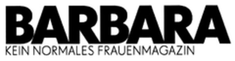 BARBARA KEIN NORMALES FRAUENMAGAZIN Logo (DPMA, 06/25/2015)