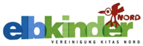 elbkinder NORD VEREINIGUNG KITAS NORD Logo (DPMA, 21.06.2016)