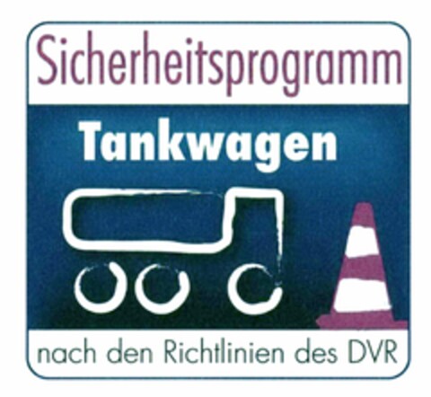 Sicherheitsprogramm Tankwagen nach den Richtlinien des DVR Logo (DPMA, 06.10.2016)