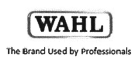 WAHL The Brand Used by Professionals Logo (DPMA, 14.12.2016)