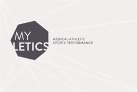 MY LETICS MEDICAL ATHLETIC SPORTS PERFORMANCE Logo (DPMA, 07/25/2017)