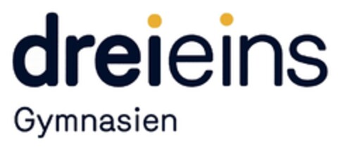 dreieins Gymnasien Logo (DPMA, 14.08.2018)