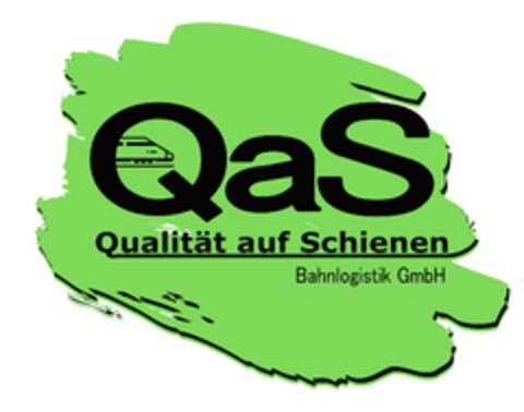 QaS Qualität auf Schienen Bahnlogistik GmbH Logo (DPMA, 06/29/2022)