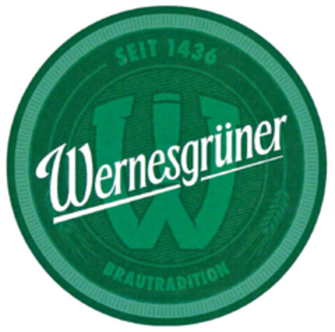 Wernesgrüner SEIT 1436 BRAUTRADITION Logo (DPMA, 03/25/2023)