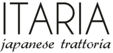 ITARIA japanese trattoria Logo (DPMA, 09/22/2023)