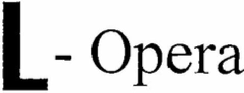 L-Opera Logo (DPMA, 16.05.2003)