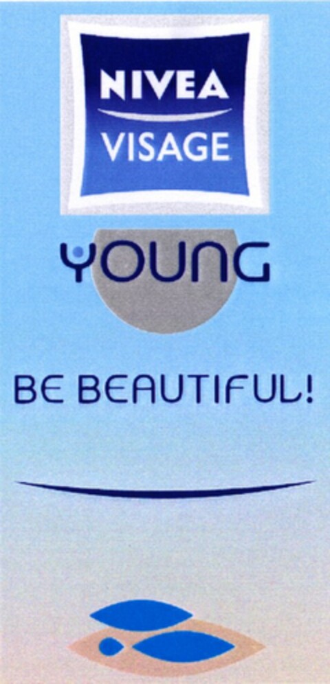 NIVEA VISAGE YOUNG BE BEAUTIFUL! Logo (DPMA, 27.12.2005)