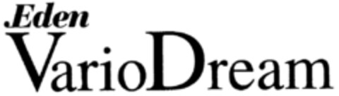 Eden VarioDream Logo (DPMA, 19.06.1995)