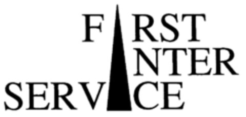 FIRST INTER SERVICE Logo (DPMA, 14.05.1998)