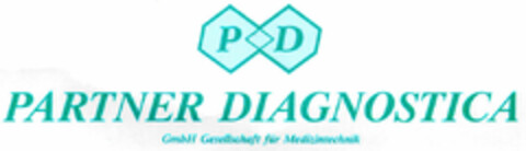 P D PARTNER DIAGNOSTICA Logo (DPMA, 22.10.1998)