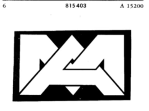 AM Logo (DPMA, 06.02.1965)