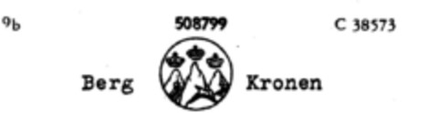 Berg Kronen Logo (DPMA, 08.05.1937)