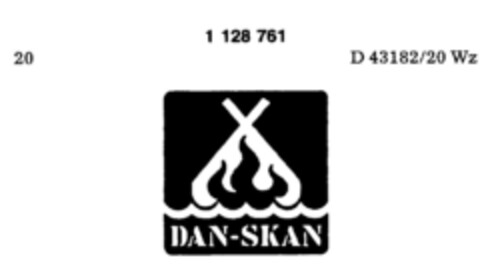 DAN-SKAN Logo (DPMA, 30.03.1987)