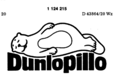 Dunlopillo Logo (DPMA, 13.10.1987)