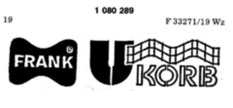 FRANK U KORB Logo (DPMA, 05.01.1985)