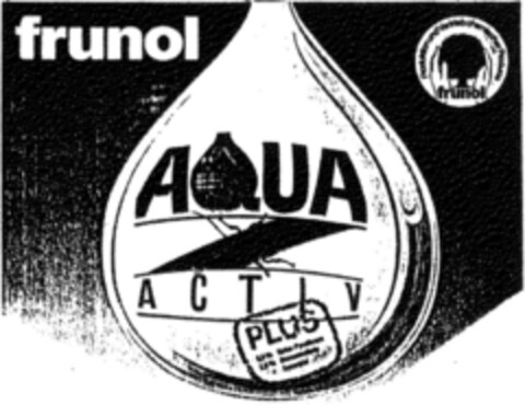 frunol AQUA ACTIV PLUS Logo (DPMA, 10.04.1991)