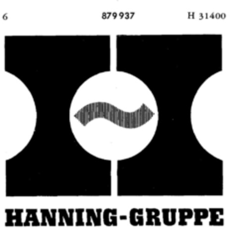 HANNING-GRUPPE Logo (DPMA, 06.04.1968)