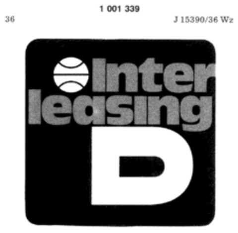 Inter leasing (D) Logo (DPMA, 07/30/1979)