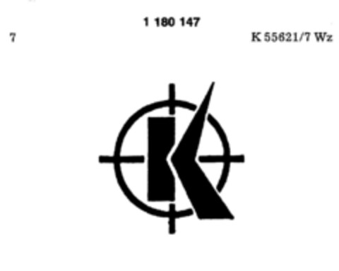 K Logo (DPMA, 23.01.1990)
