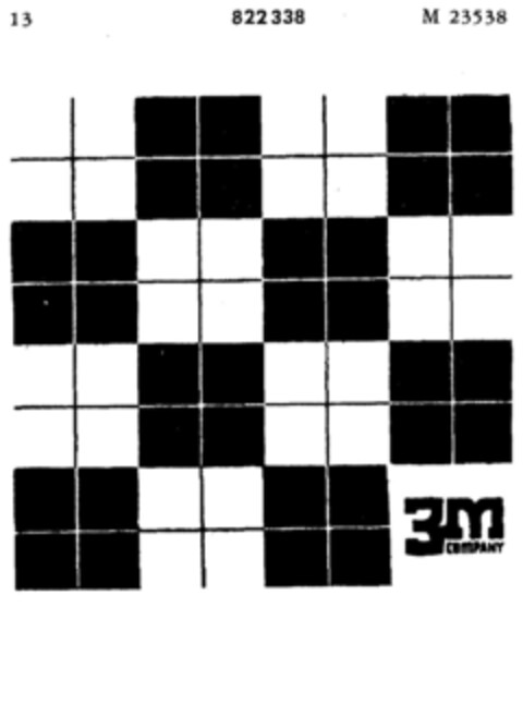 3 M COMPANY Logo (DPMA, 10/19/1964)