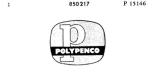 P POLYPENCO Logo (DPMA, 30.11.1965)