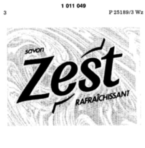 Zest Logo (DPMA, 28.02.1978)