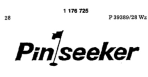 Pin seeker Logo (DPMA, 12.04.1990)