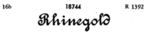 Rhinegold Logo (DPMA, 01.07.1896)