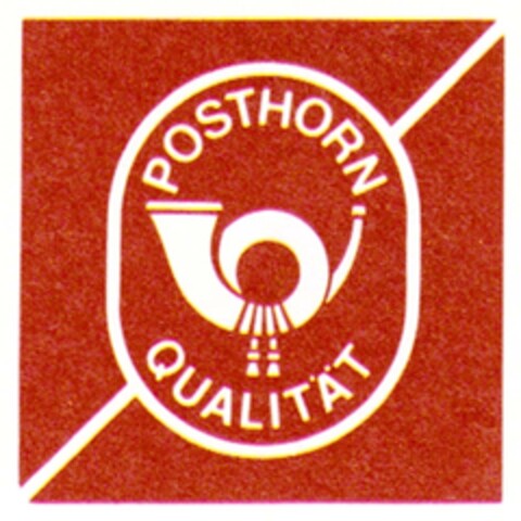 POSTHORN QUALITÄT Logo (DPMA, 12.09.1984)