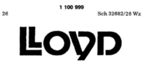 LLOYD Logo (DPMA, 30.05.1986)
