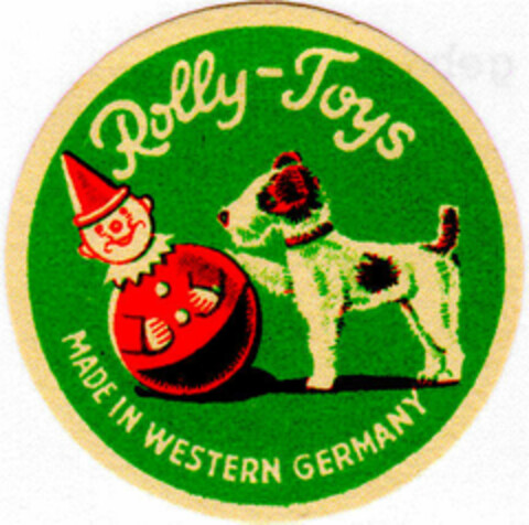 Rolly-Toys MADE IN WESTERN GERMANY Logo (DPMA, 25.06.1953)