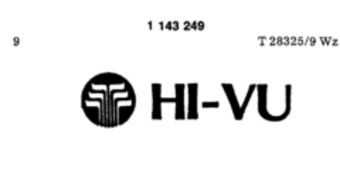 HI-VU Logo (DPMA, 19.12.1988)