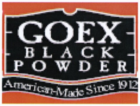 GOEX BLACK POWDER Logo (DPMA, 25.03.2008)