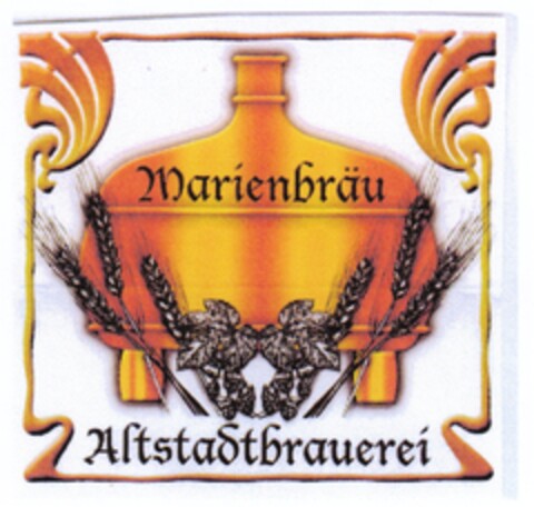 Altstadtbrauerei Marienbräu Logo (DPMA, 10/28/2008)