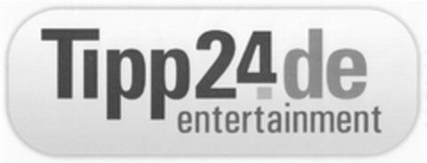 Tipp24.de entertainment Logo (DPMA, 02.02.2009)