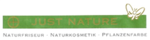 JUST NATURE NATURFRISEUR · NATURKOSMETIK · PFLANZENFARBE Logo (DPMA, 06.07.2009)