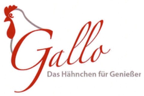 Gallo Das Hähnchen für Genießer Logo (DPMA, 11/15/2010)