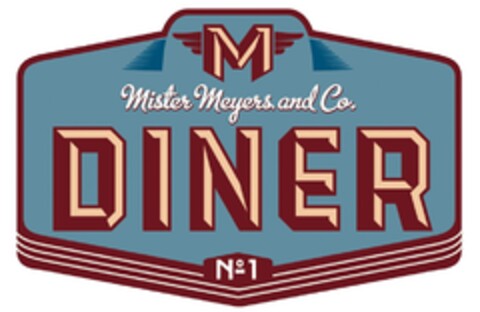 M Mister Meyers and Co. DINER N° 1 Logo (DPMA, 04.04.2013)