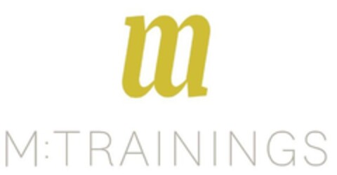 m M:TRAININGS Logo (DPMA, 26.02.2015)