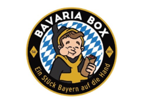 BAVARIA BOX Seit 2017 Ein Stück Bayern auf die Hand Logo (DPMA, 28.06.2017)