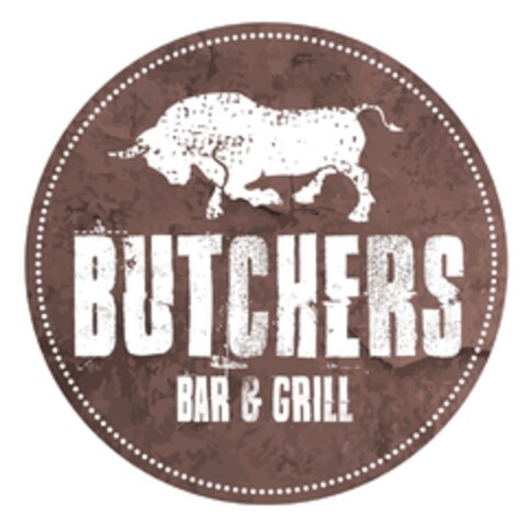 BUTCHERS BAR & GRILL Logo (DPMA, 31.10.2017)