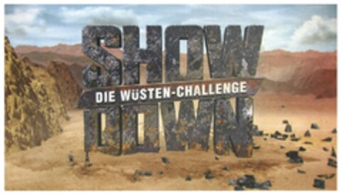 SHOW DOWN DIE WÜSTEN-CHALLENGE Logo (DPMA, 06.08.2018)